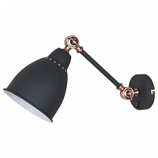 Бра arte lamp braccio a2054ap-1bk